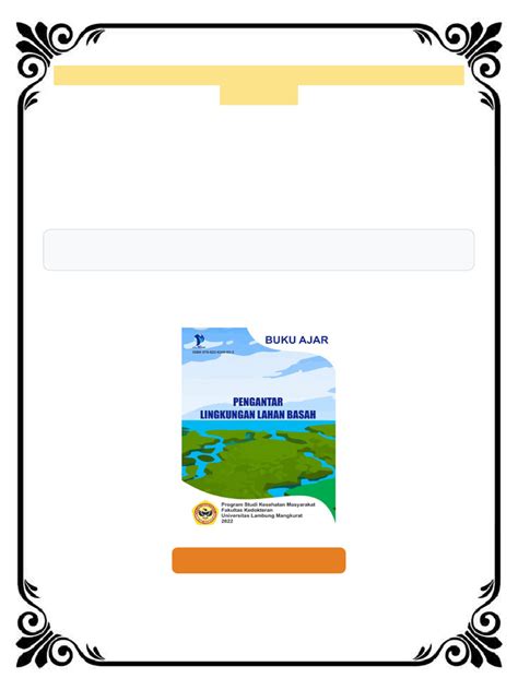 PENGANTAR LINGKUNGAN LAHAN BASAH - wintechmobiles.com