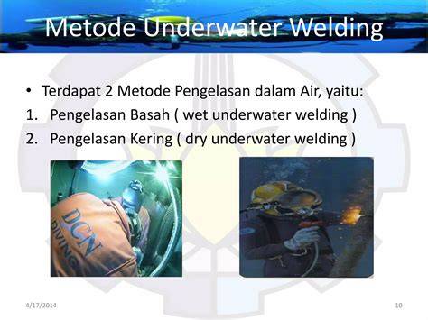 Pengelasan Basah Dalam Air (Underwater Welding) - raincitystudios.com