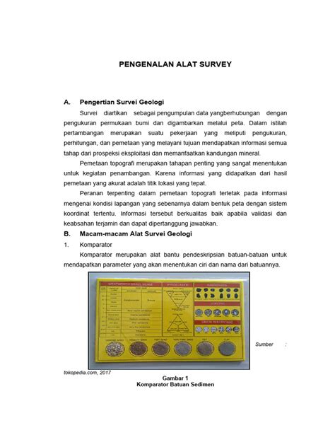 Pengenalan Alat Survey Geologi - wintechmobiles.com