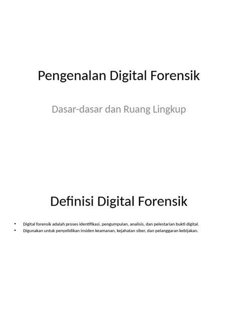 Pengenalan Forensik Digital - coolestguyplanet.net