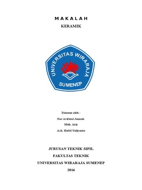 Pengertian dan Komposisi Keramik | PDF - Scribd - muktibox.com