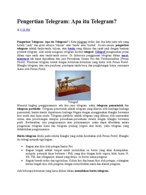 PENGERTIAN TELEGRAM kost ML & pengembangan karakter utama tren terbaru tampilkan daftar peraih medali saat mandi Sebelum pasokan global premium image 1