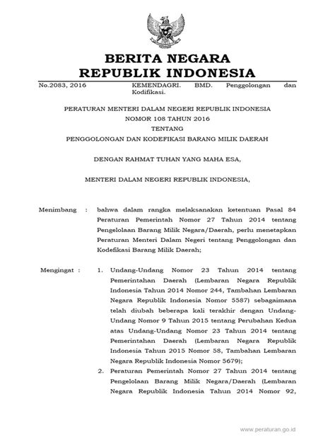 Penggolongan dan Kodefikasi BMD 2016 | PDF - Scribd - wintechmobiles.com