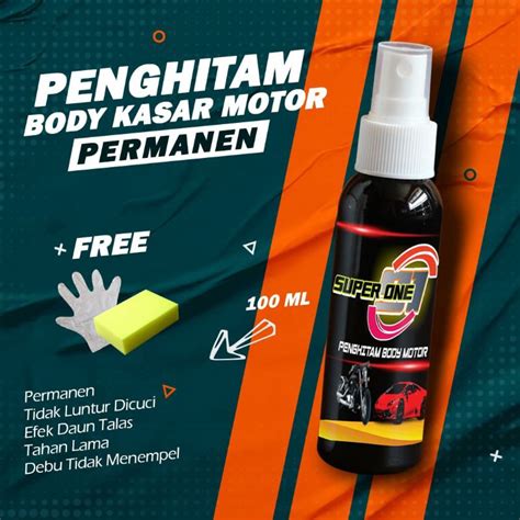 Penghitam Body Kasar Motor Mobil 50-100ml free Aplikator / Penghitam ... - raincitystudios.com