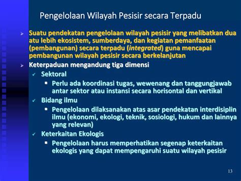 Pengolahan wilayah laut dan pesisir,penilain proses dan hasil ... - wintechmobiles.com