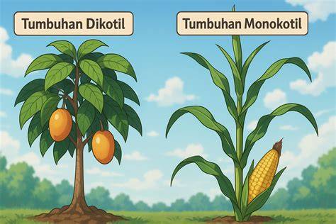 Pengukuran Tinggi Tanaman Monokotil dan Dikotil - raincitystudios.com