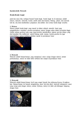 Penjelasan Tentang Asteroid - wintechmobiles.com