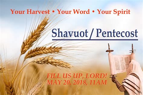 PENTECOST(SHAVUOT) - henrywalker.org