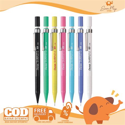 PENTEL Pensil Mekanik 0.5 Sharplet-2 A-125 - Tokopedia