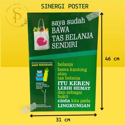 Pentingnya Membawa Tas Belanja Sendiri - raincitystudios.com