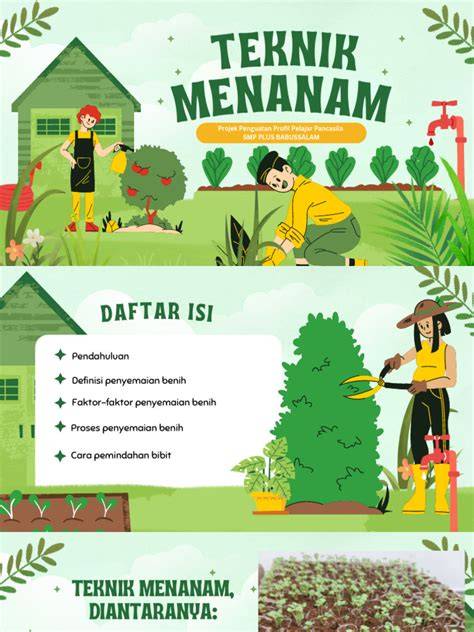 Penyemaian dan Teknik - Fakultas Pertanian Universitas Medan Area - raincitystudios.com