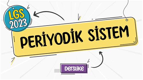 PERİYODİK SİSTEM  YouTube. 