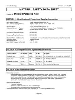 PERACETIC ACID 5 Product Data Sheet DocsLib