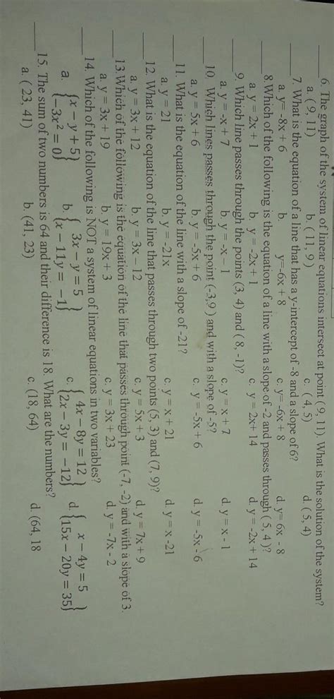 PERFORMANCE TASK IN GRADE 8 - MATHEMATICS - Brainly.ph