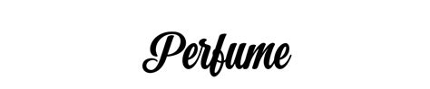 Perfume Font Free Download - muktibox.com