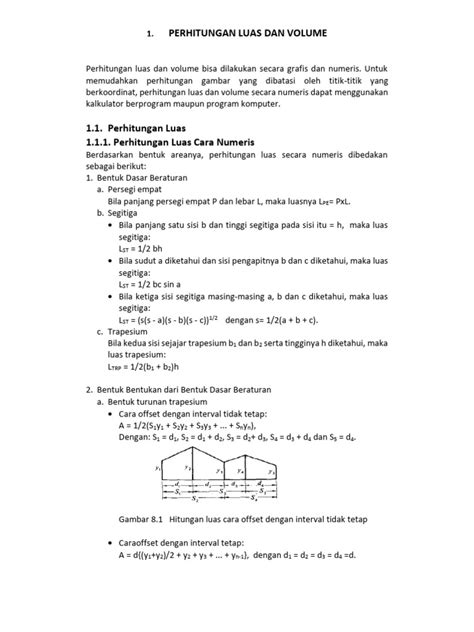 Perhitungan Luas dan Volume - Institut Teknologi Bandung - wintechmobiles.com