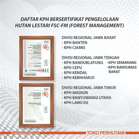 Perhutani Menambah Perolehan Sertifikat FSC - raincitystudios.com