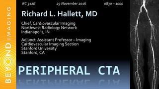 PERIPHERAL CTA - Stanford University