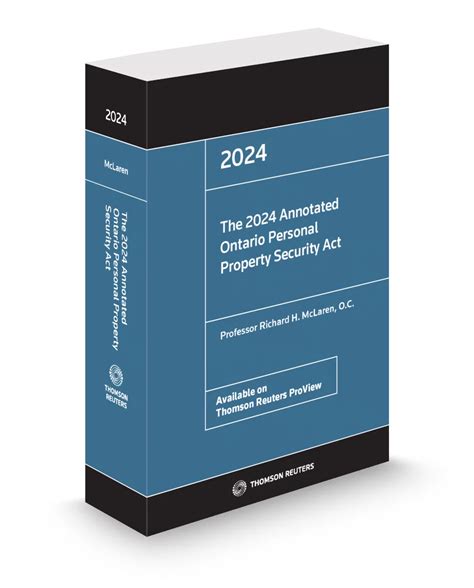 PERSONAL PROPERTY SECURITIES ACT 2024 (ACT O. 45 OF 2024)