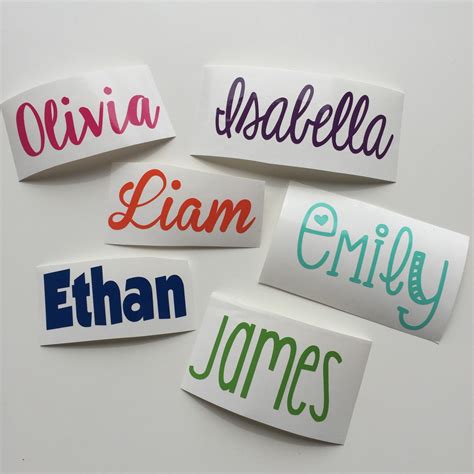 Personalised Names Calligraphy - Etsy - muktibox.com