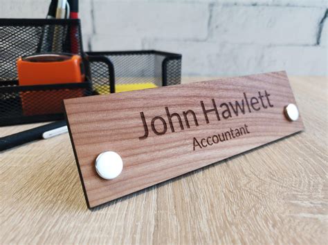 Personalized Office Name Plates - Etsy - muktibox.com