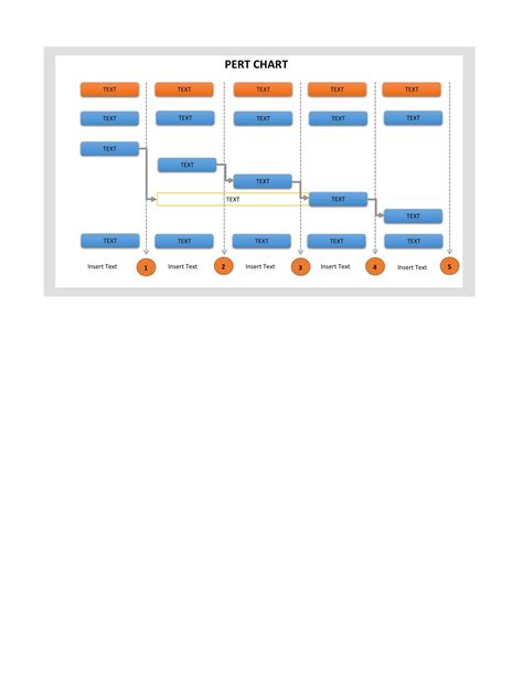 PERT Chart Template and Examples [Excel, Word] Free Download Excel