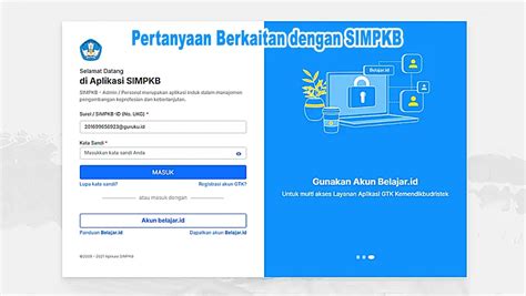 Pertanyaan Berkaitan dengan SIMPKB - coolestguyplanet.net