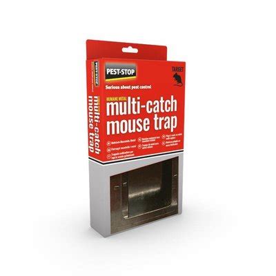 PEST-STOP MULTICATCH METAL MOUSE TRAP - Hardware Ireland