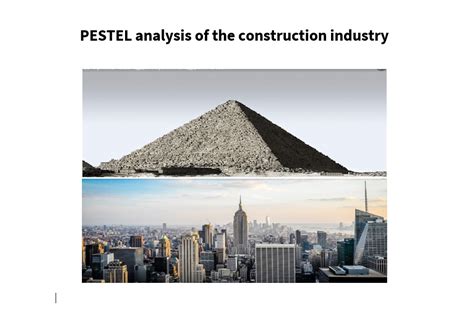 PESTEL analysis of the construction industry - howandwhat