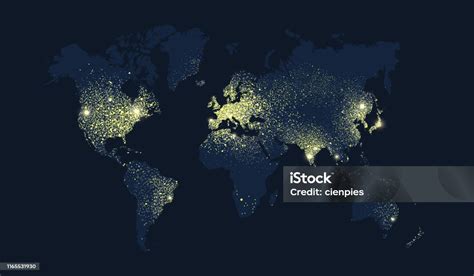 Peta Dunia Malam Hari - wintechmobiles.com