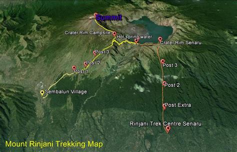 Peta Gunung Rinjani - wintechmobiles.com