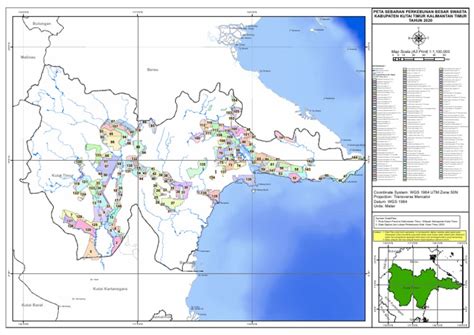 Peta Perkebunan Kutai Timur 2020 | PDF - Scribd - wintechmobiles.com
