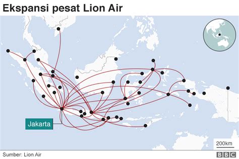 Peta Rute dan Destinasi Lion Air - FlightConnections - wintechmobiles.com