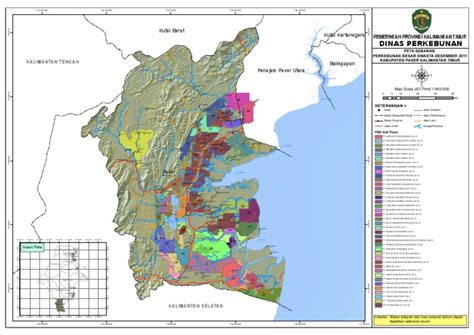 Peta Sebaran Perkebunan - wintechmobiles.com