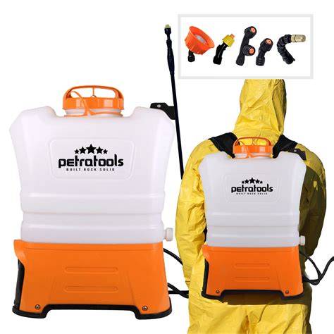 PetraTools Battery Powered Backpack Sprayer … - raincitystudios.com
