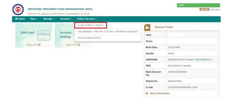 PF Claim Form Online Step by Step Process StairFirst