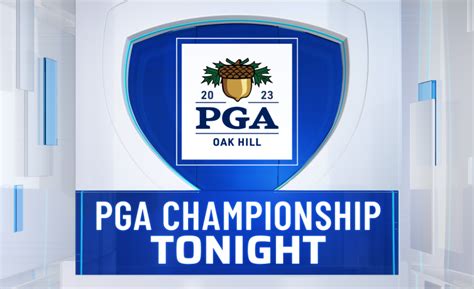 PGA Championship Tonight: Sunday