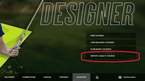 PGA Tour 2K23 How to Import Legacy Courses The Nerd Stash