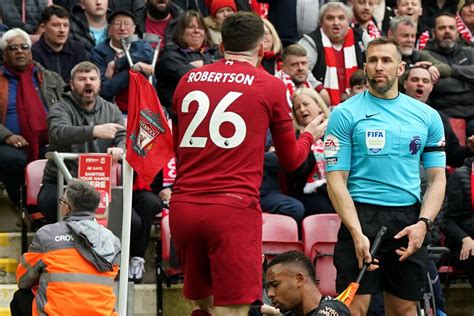 PGMOL Won’t Select Linesman Who Elbowed Liverpool’s Andy …