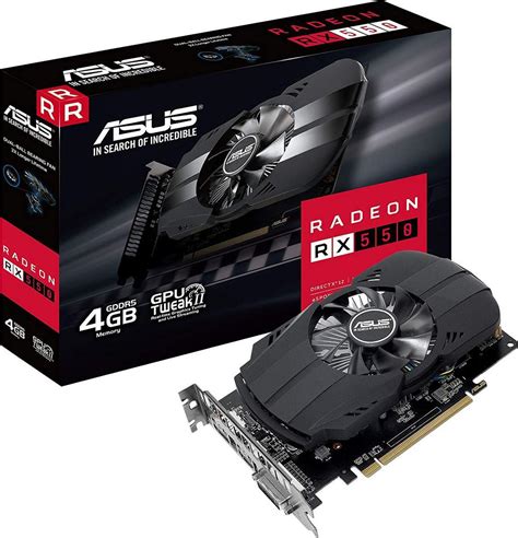 PH-RX550-4G-M7｜Graphics Cards｜ASUS USA