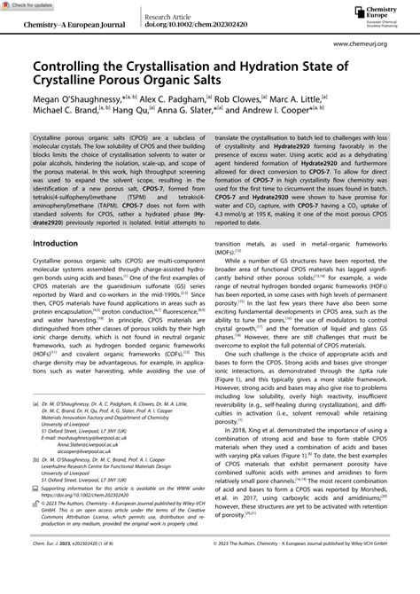 Phase changes of salts in porous materials: Crystallization, hydration ... - wintechmobiles.com