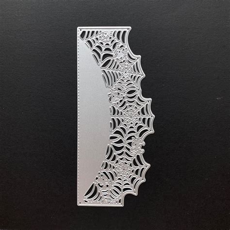 PHENOFICE Metal Cutting Die Spider Web Design for Card. 