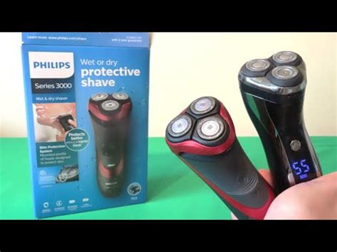 PHILIPS SHAVER Review Series 3000 Verses Hatteker Electric