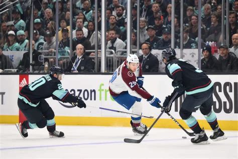 PHOTOS: Colorado Avalanche take on Seattle Kraken in Game 2 of NHL Stanley Cup Playoffs