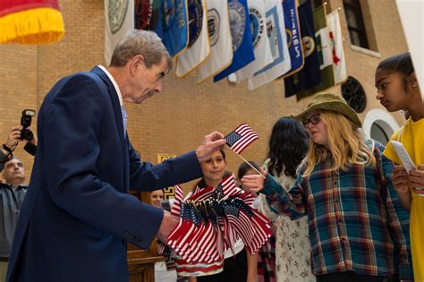 PHOTOS: Elementary school students visit Massachusetts State House for Flag Day with Secretary Galvin