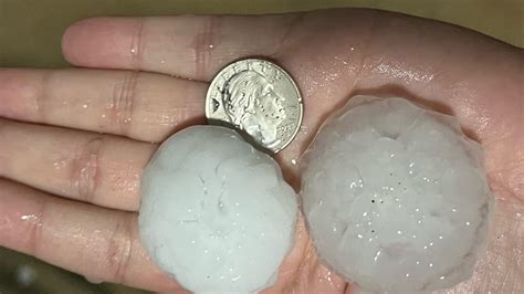 PHOTOS: Hill Country hail reported Saturday night