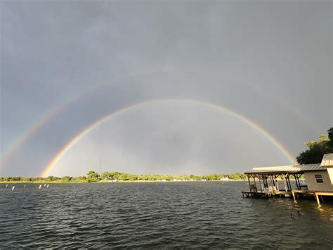 PHOTOS: Lightning, rainbows dazzle skies above Central Texas
