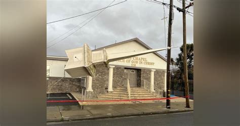 PHOTOS: Steeple blown off church in Richmond