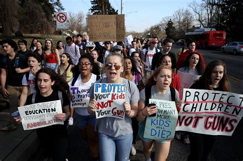 PHOTOS: Students at Adams City High School walkout to protest gun violence