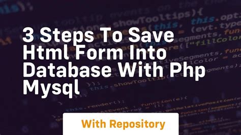 PHP/MySQL Save/Retrieve image from database YouTube